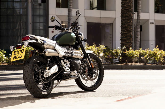 Triumph Scrambler rear